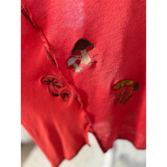 Upcycled We The Free Oversized Mushroom Sweater Size XS to XL 1-2 DAY QUICK SHIP - Picture 11 of 11